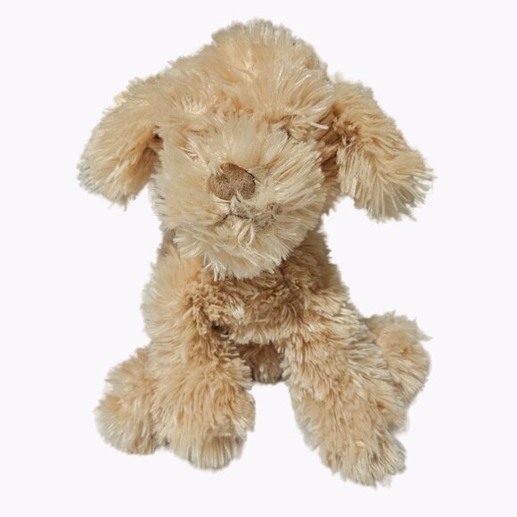 Gund Nayla Cockapoo Dog 12 Inch Shaggy Poodle Tan Plush Stuffed Animal Toy - Picture 1 of 8